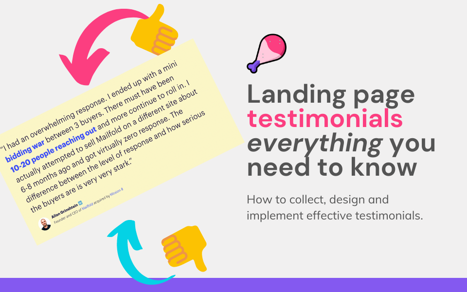Landing page testimonials: everything you need to know