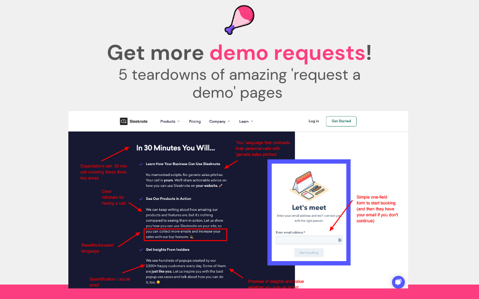Get more demo requests! Use these 5 request-a-demo page examples for inspiration